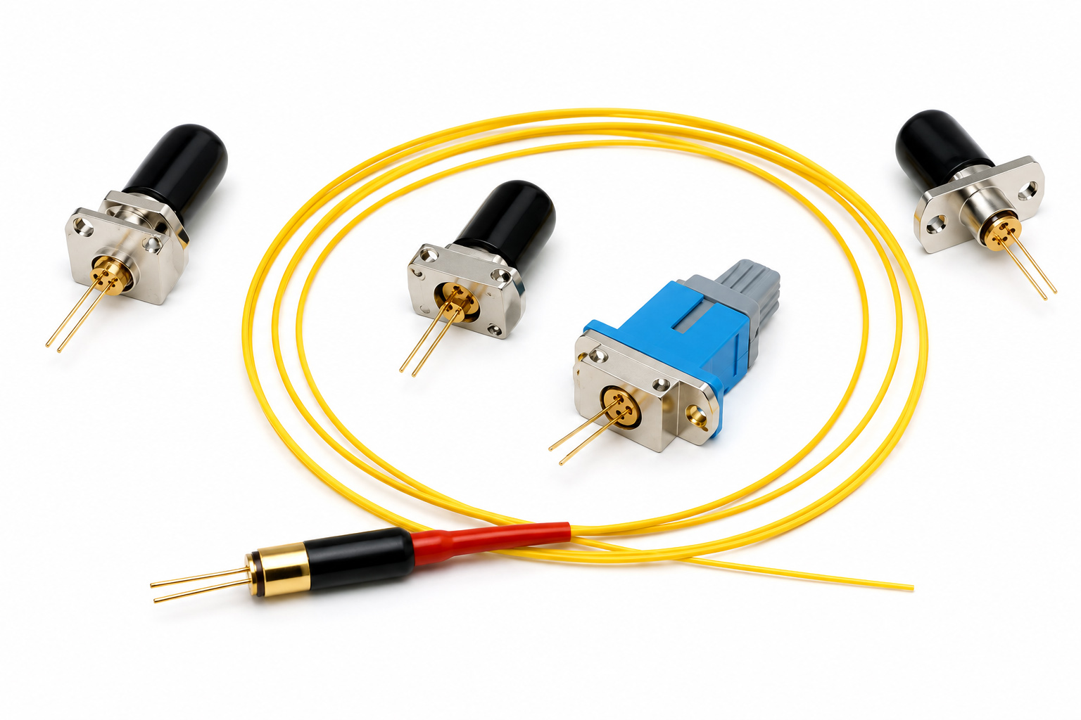 SM & PM Fiber Pigtailed Photodiodes
